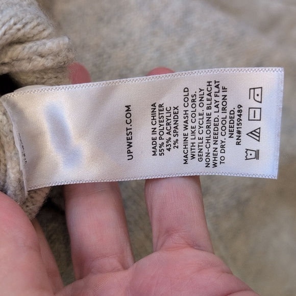 UpWest Open Front Cardigan - Picture 3 of 3